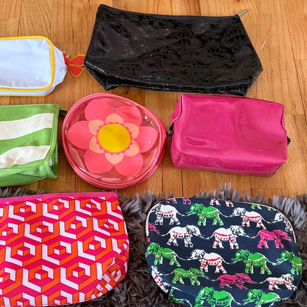Bundle of Cosmetic Pouches Makeup Bags - Picture 2 of 4